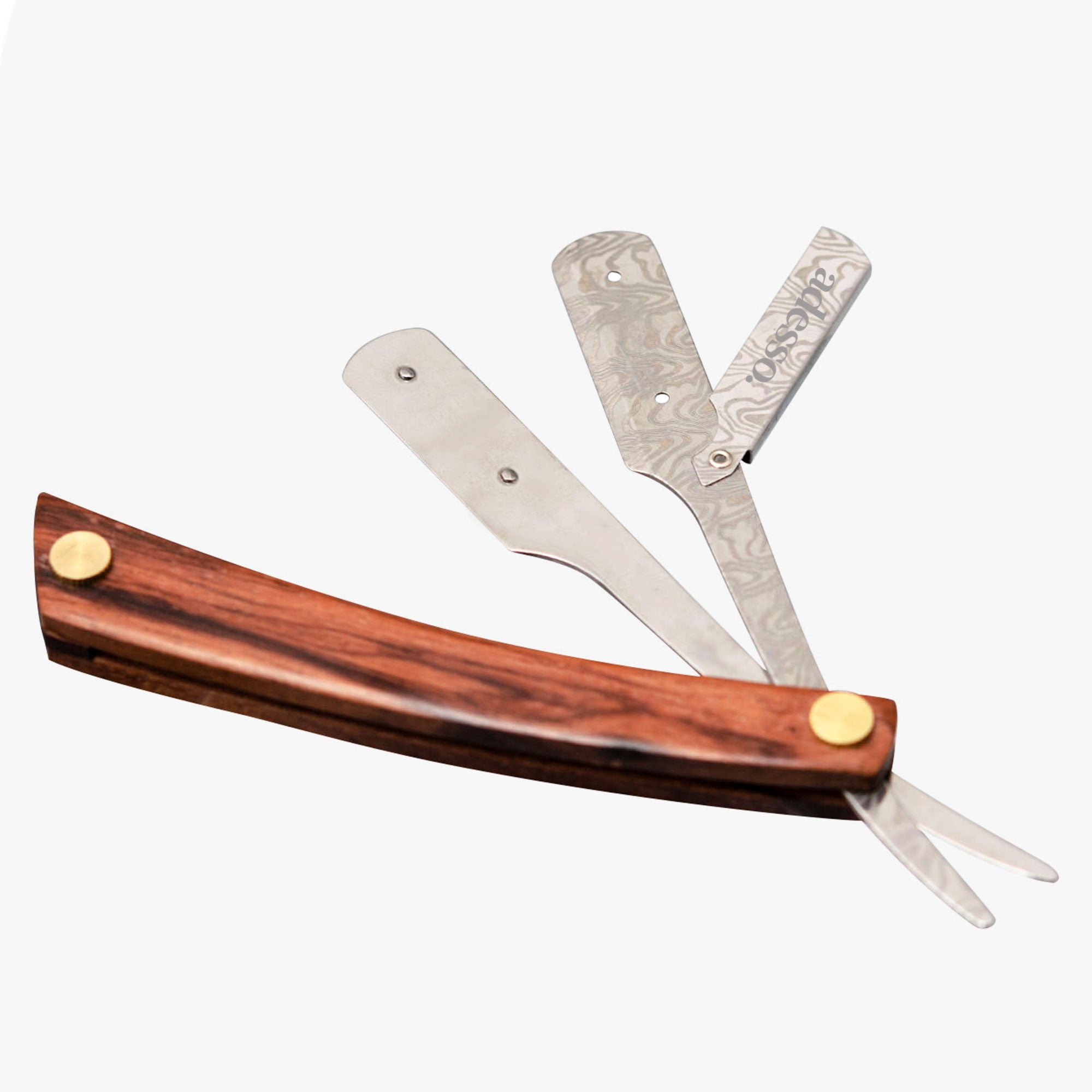 Patterened Straight Razor