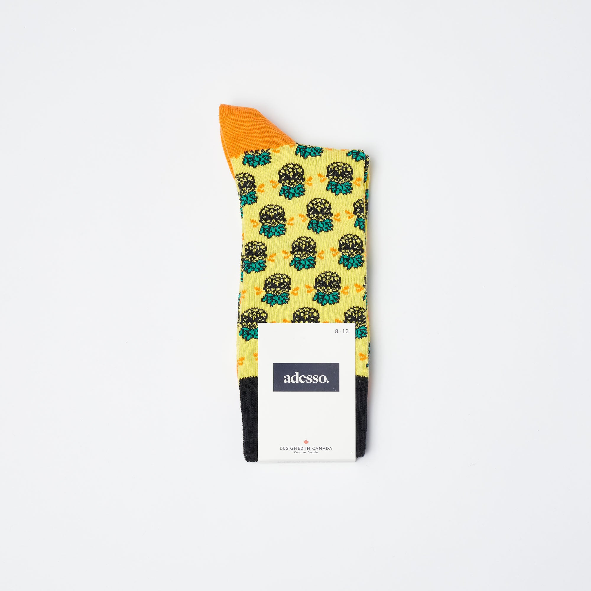 Pineapple with Sunglasses Socks