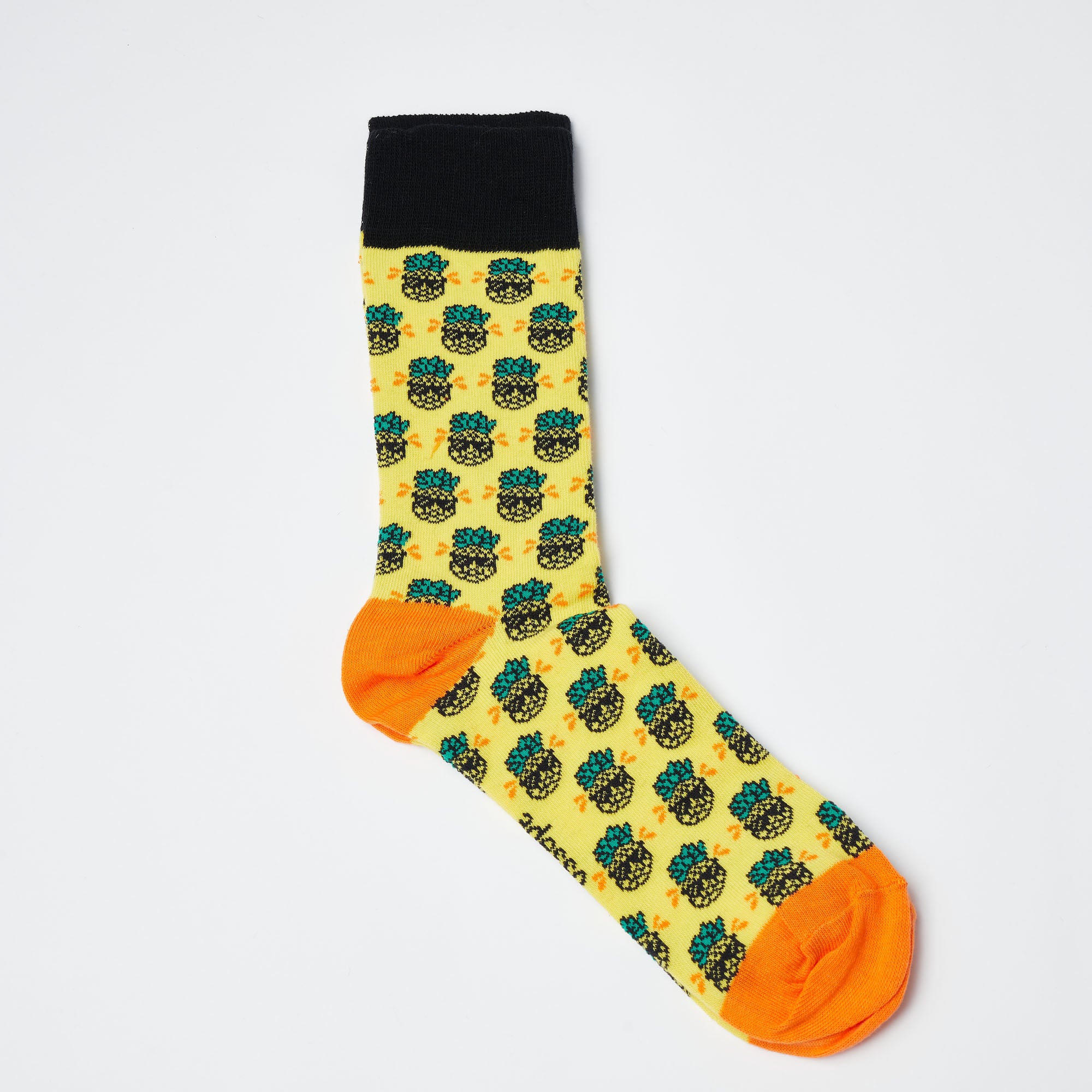 Pineapple with Sunglasses Socks