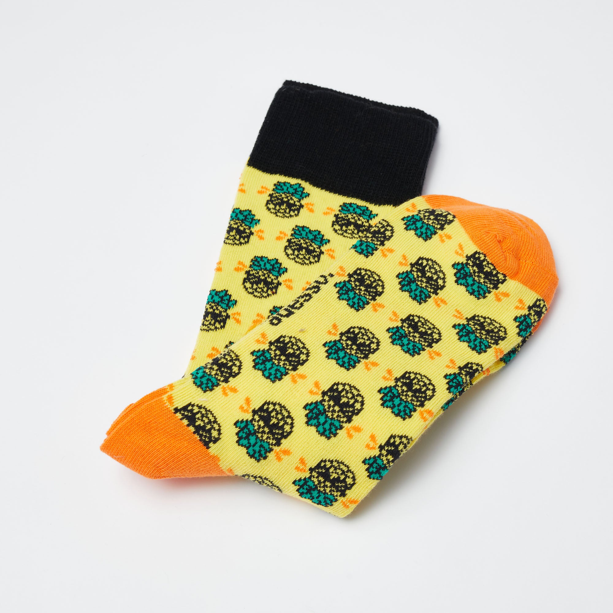Pineapple with Sunglasses Socks