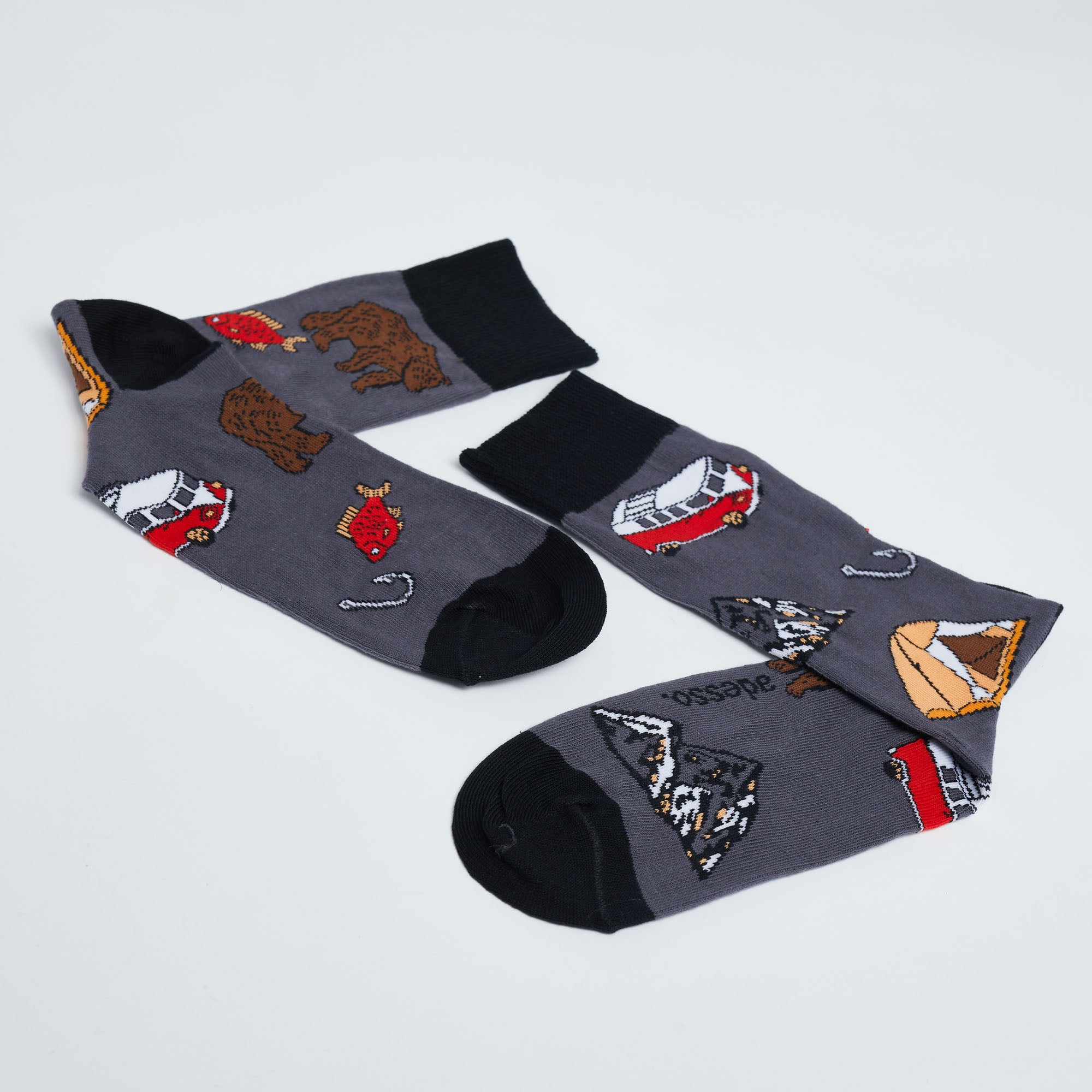 I Love Camping Socks