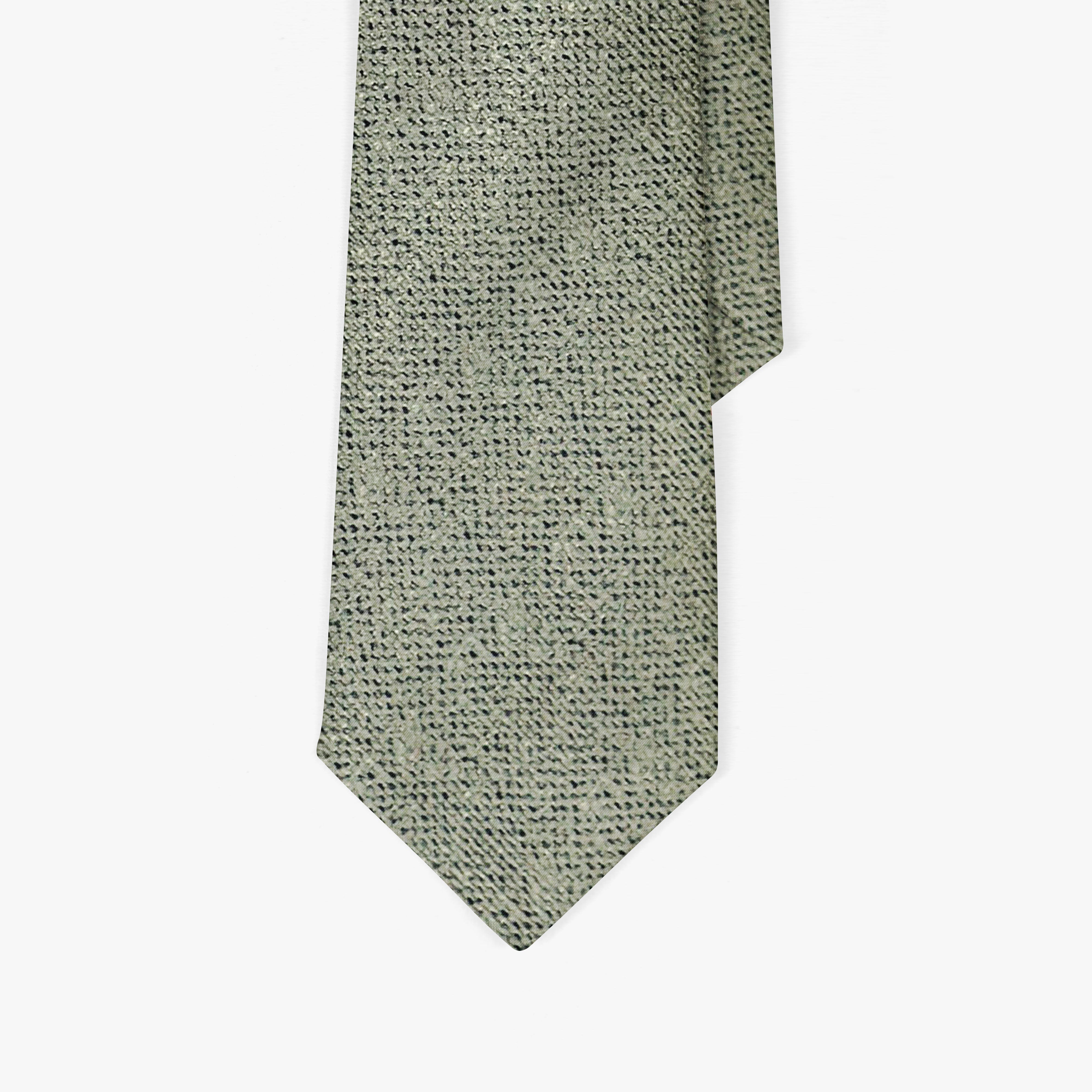 Sage Bronze Silk Necktie