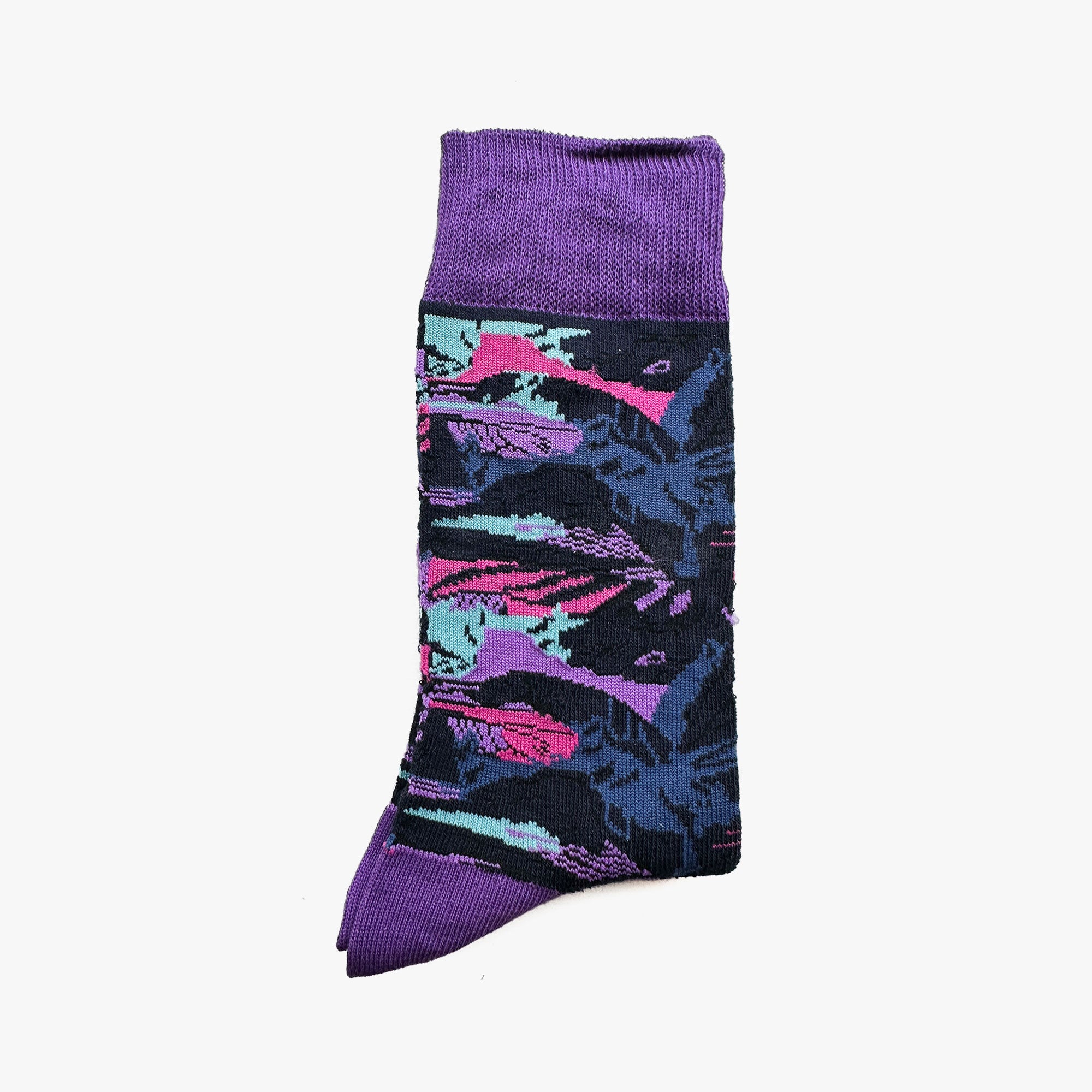 Neon Floral Socks