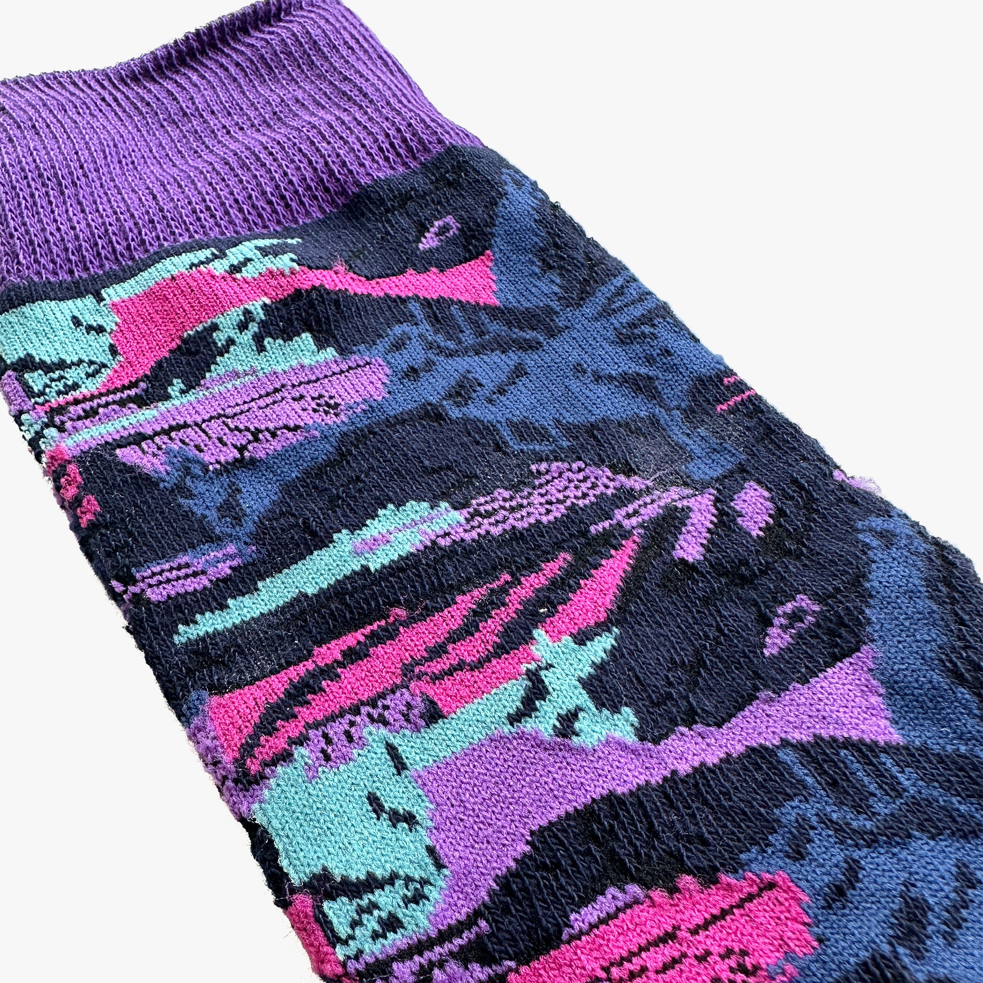 Neon Floral Socks