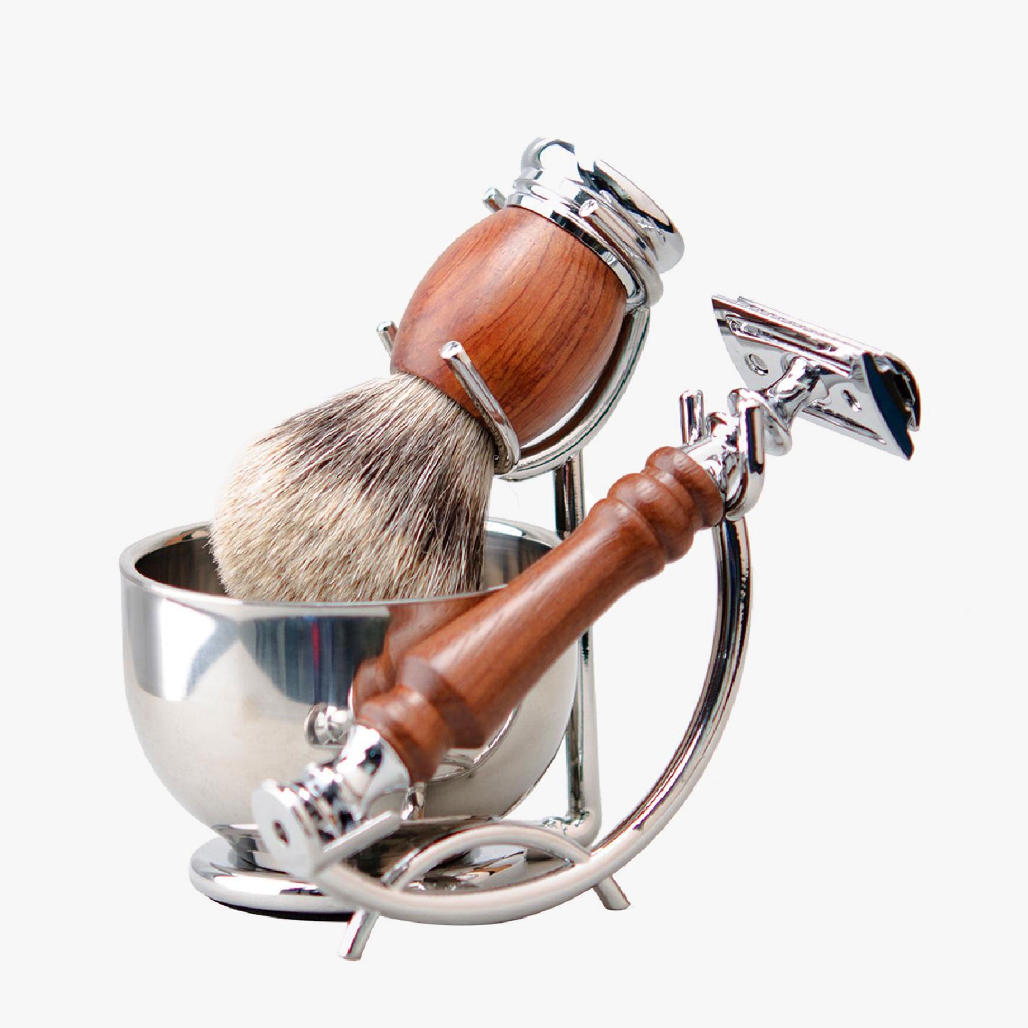 Rosewood Safety Razor Set