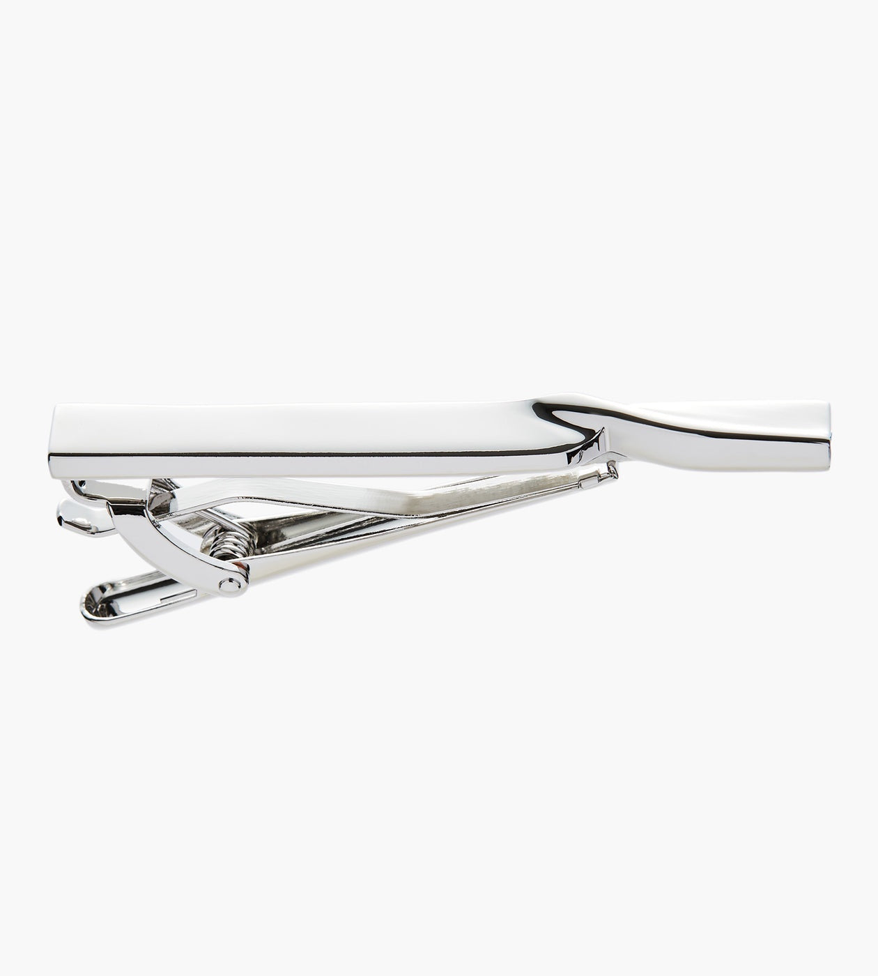 Silver Twist Tie Clip
