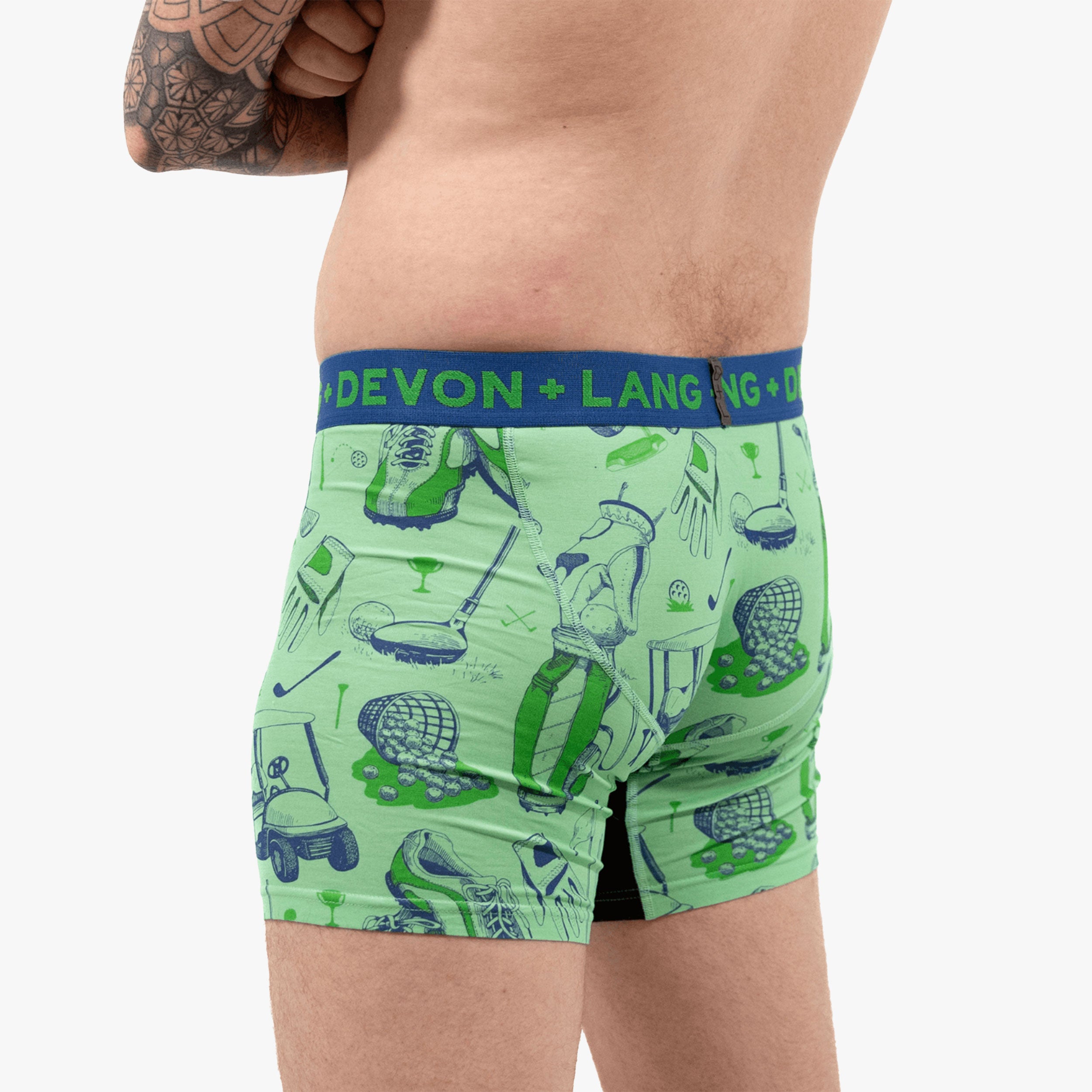 Devon + Lang Boxer Brief - Golf