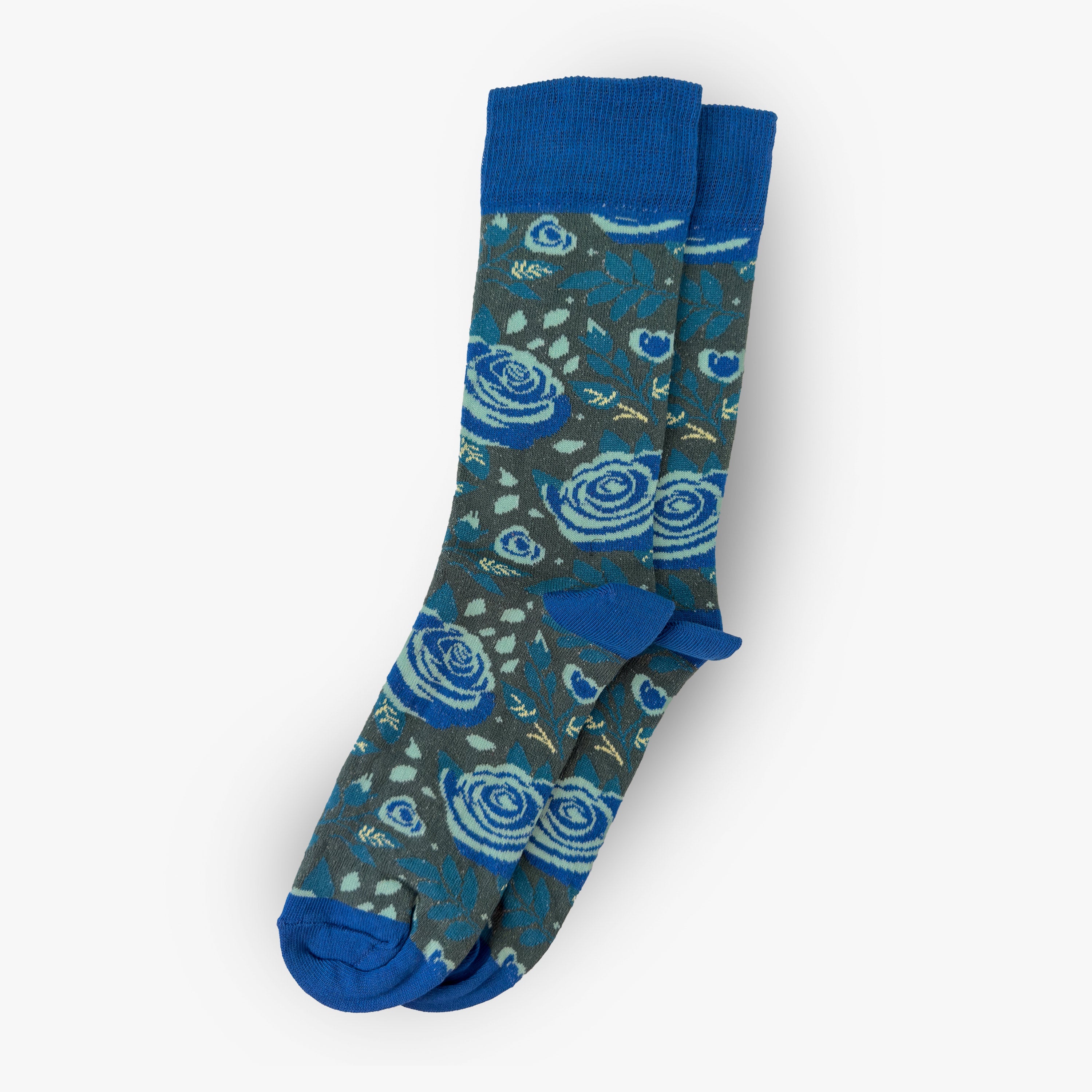 Men's Blue Rose Socks