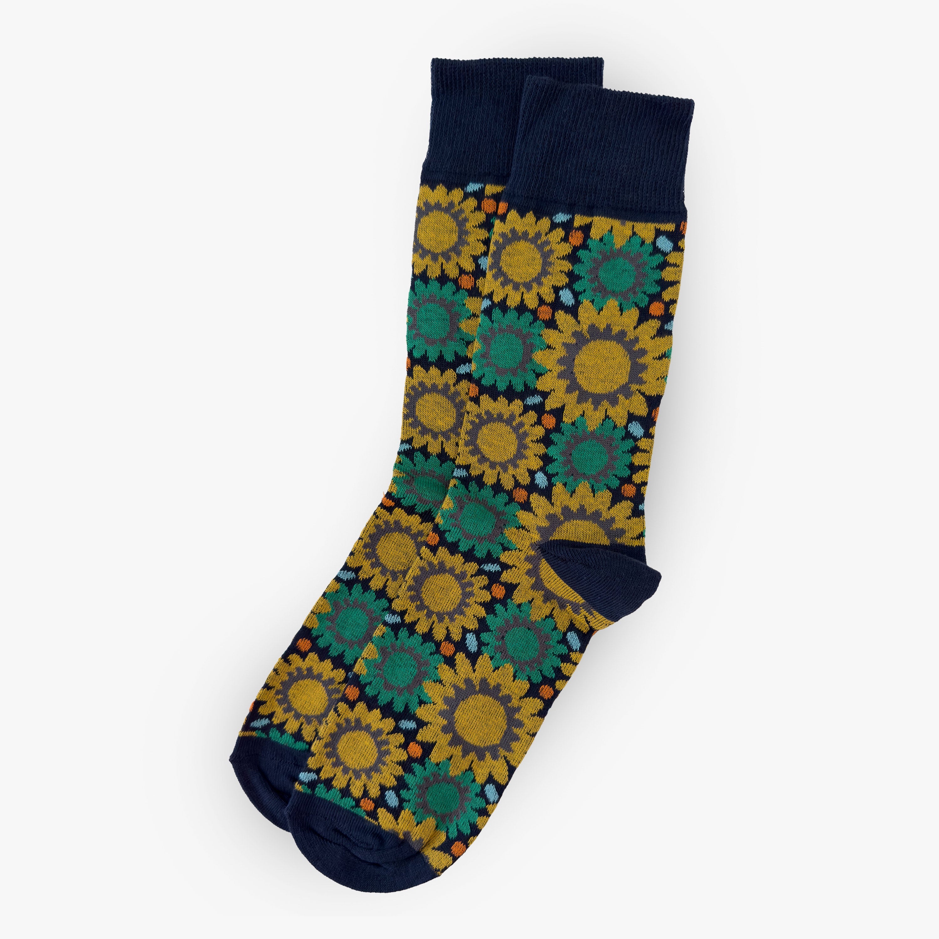 Men's Vibrant Floral Socks