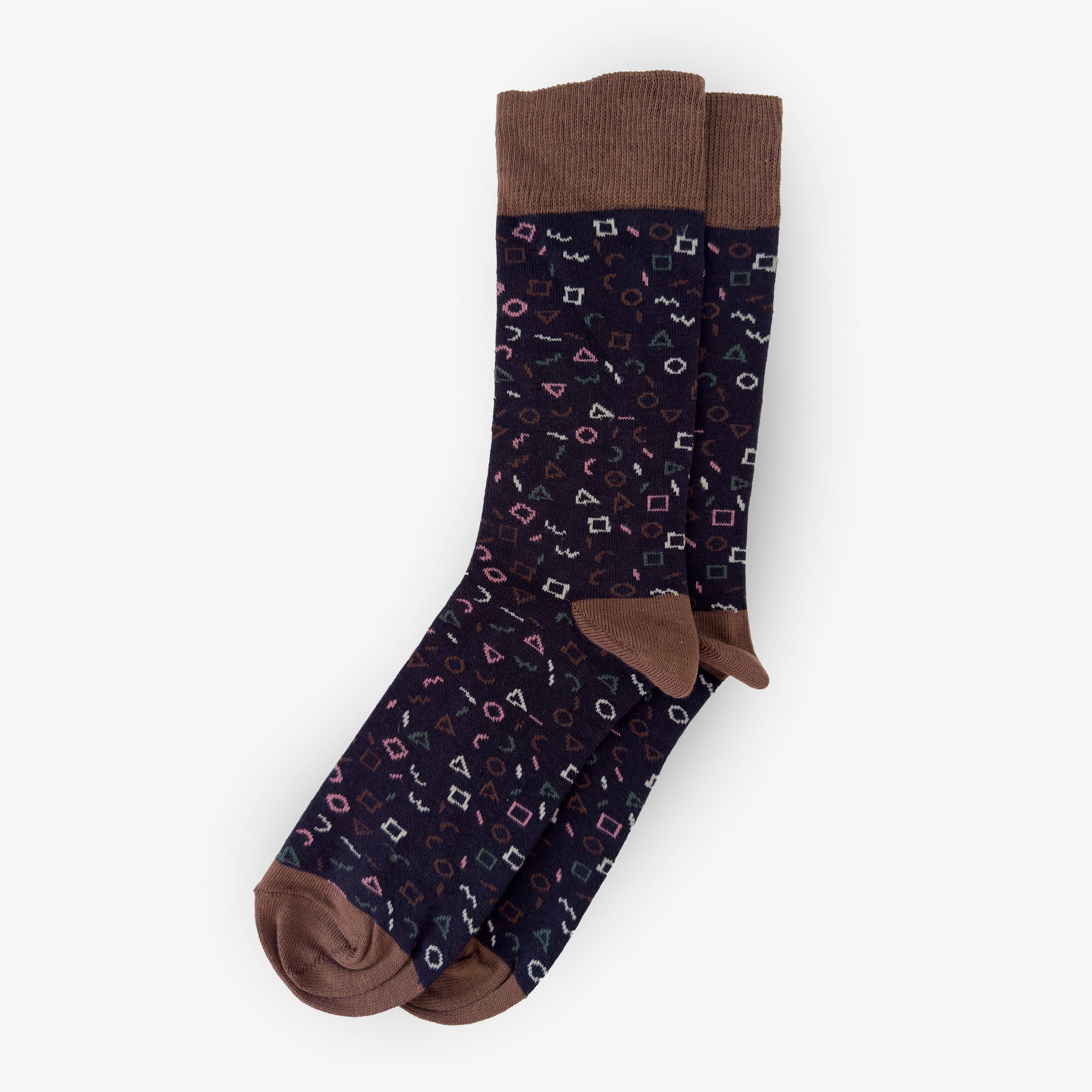 Men's Geometric Shape Socks