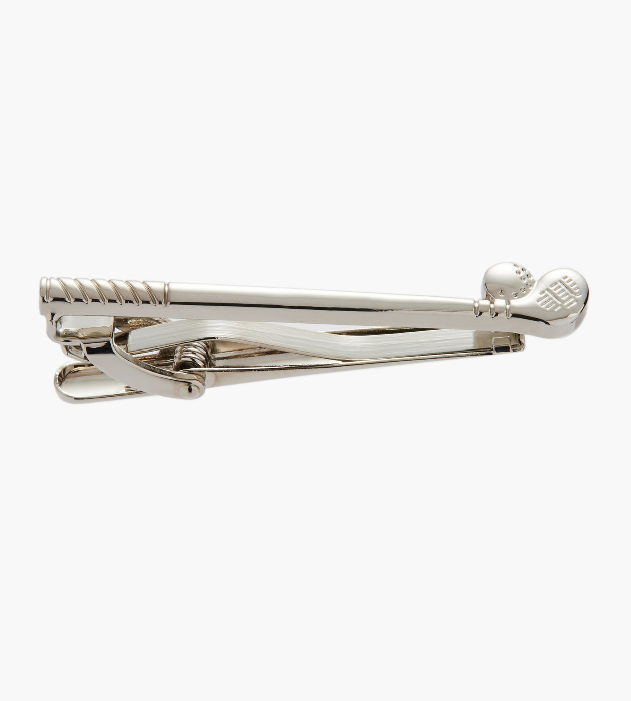 Silver Golf Tie Clip