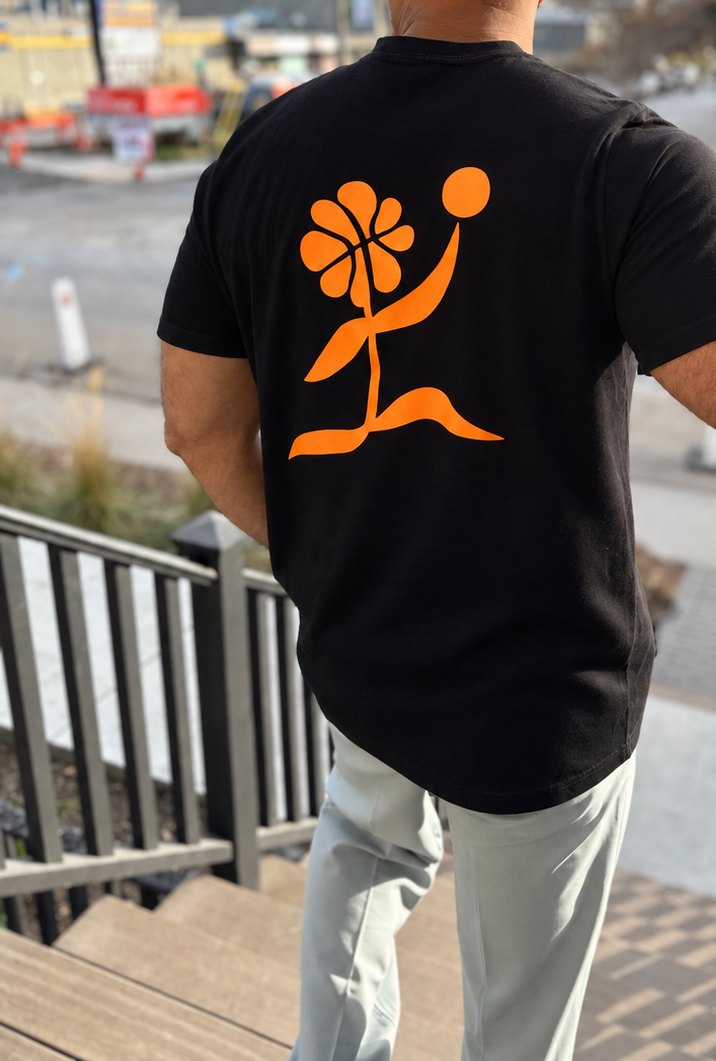 Adesso Athletics Jump Plant Tee – Black – worn