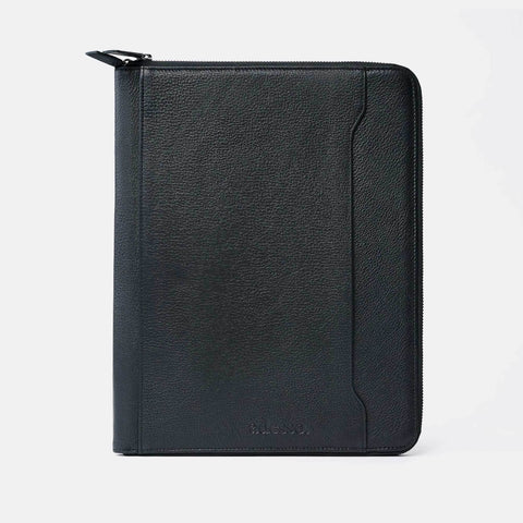 Black Leather Document Holder