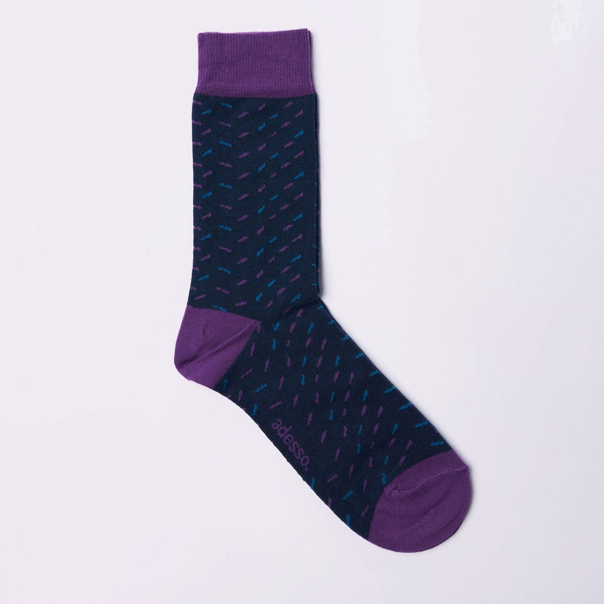 Purple Blue Sprinkle Socks