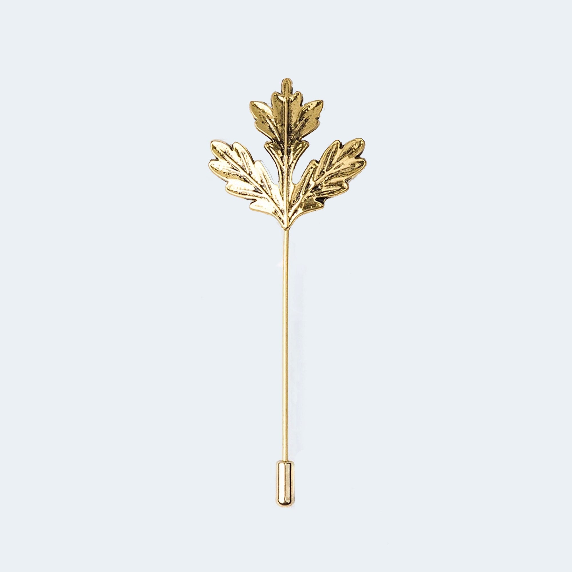 Golden Leaf Lapel Pin