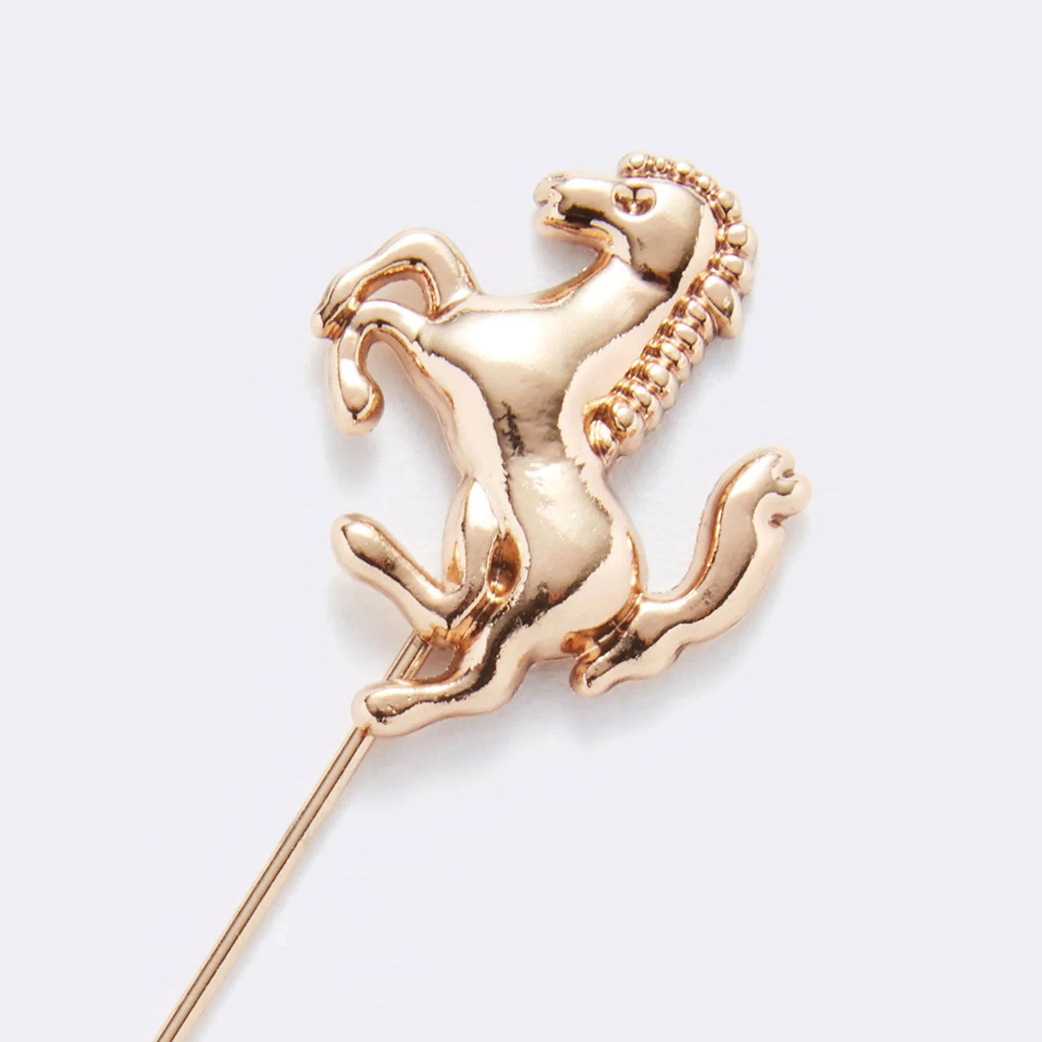 Golden Horse Lapel Pin
