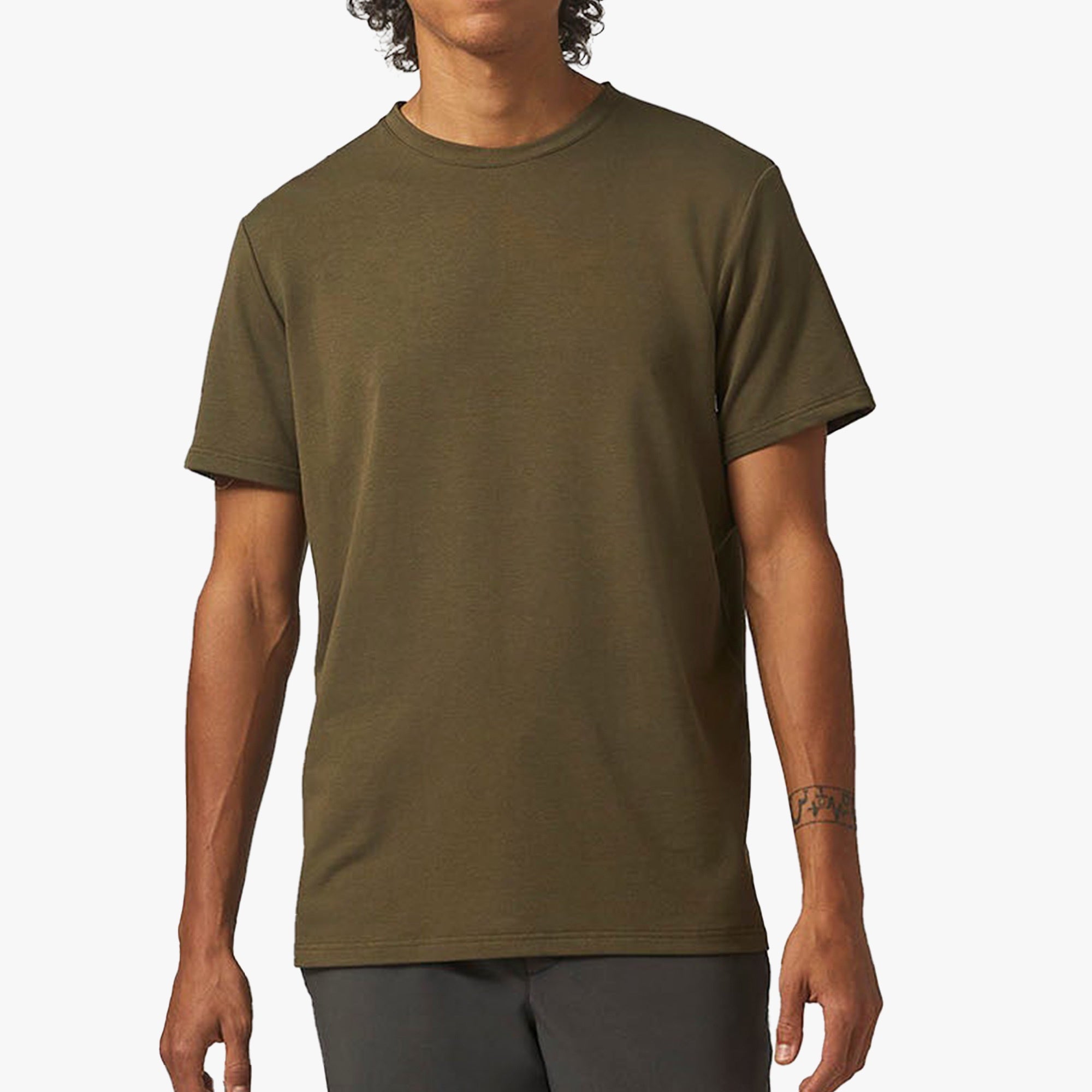 Adesso Man Bamboo T-Shirt - Olive