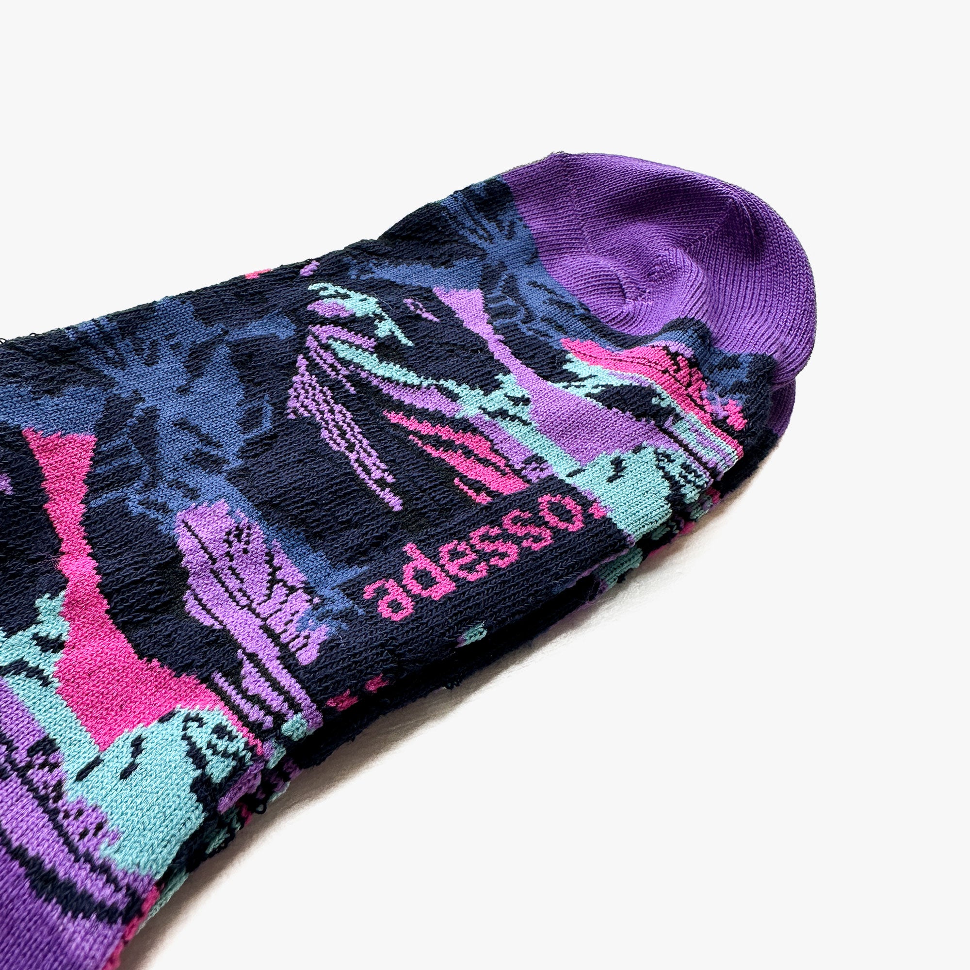 Neon Floral Socks