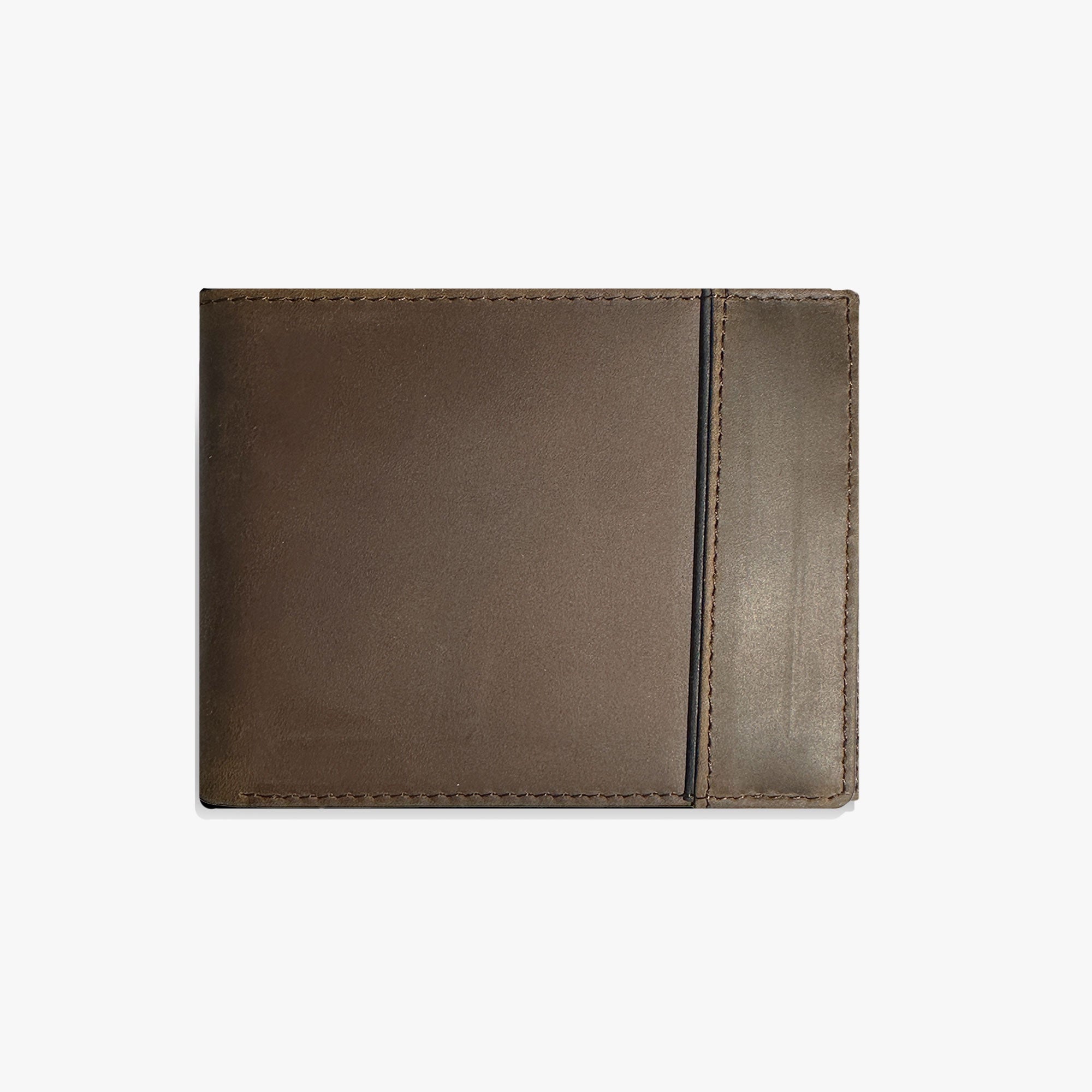 Brown Saddle Bifold Wallet
