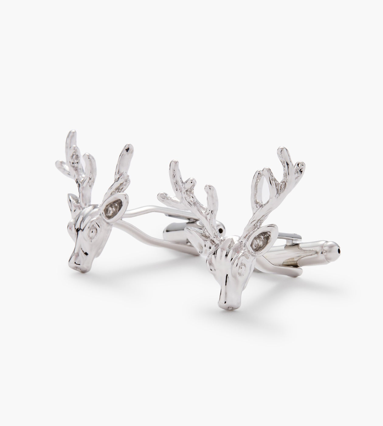 Silver Deer Cufflinks